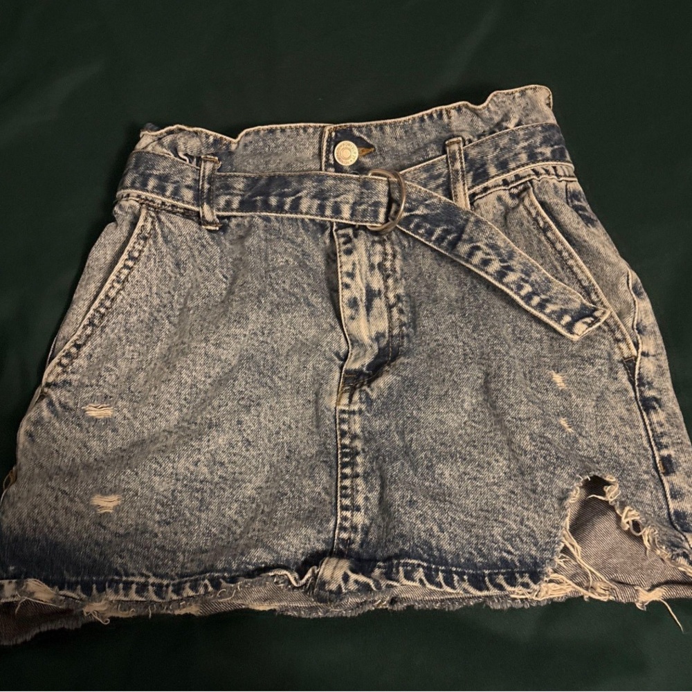 Denim Distressed Women's Shorts